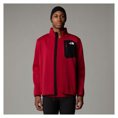 Polaire The North Face Crest Full Zip Rouge