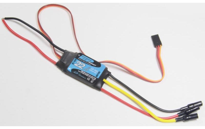 Brushless Regler Aer22-Aer-Series 22A, 2-3S, L-BECBrushless ESC für Flugmodelle