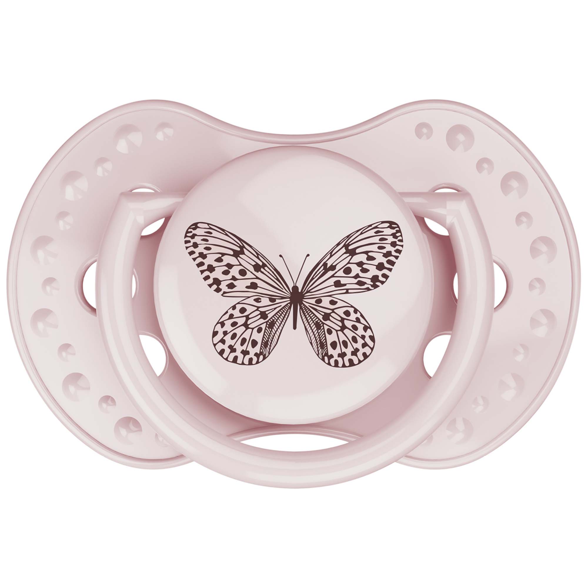 Difrax Lovi Fopspeen 6-18M Harmony roze