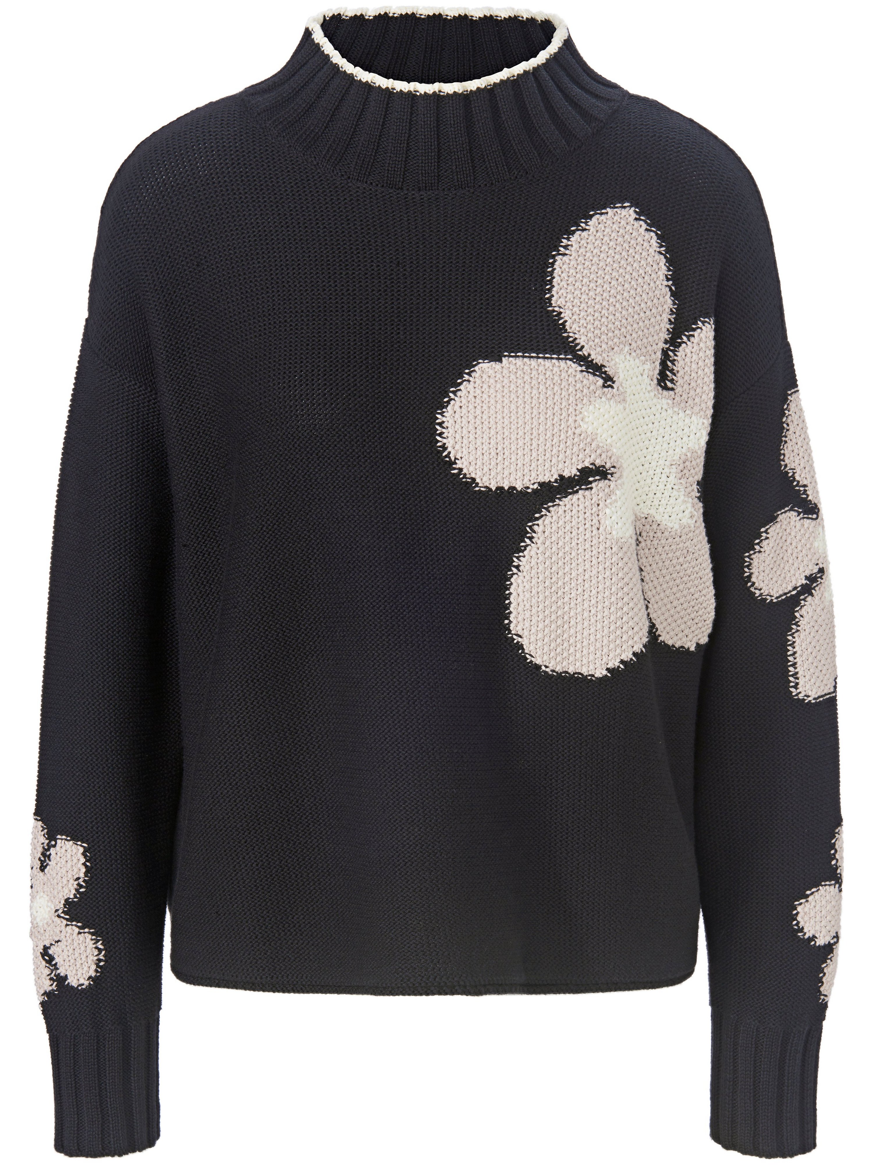 Pullover mit Stehbund