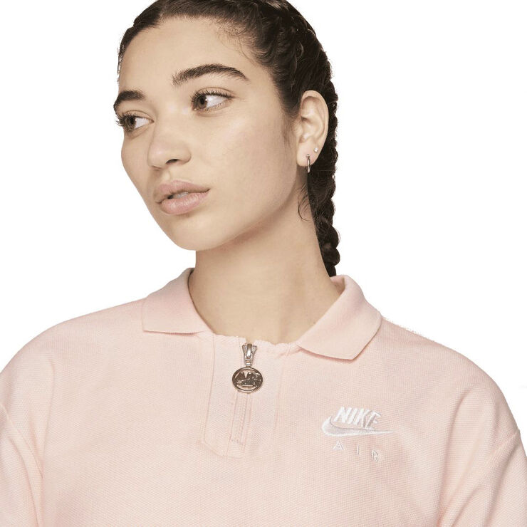 Nike air women's pique polo Atmosphere/white
