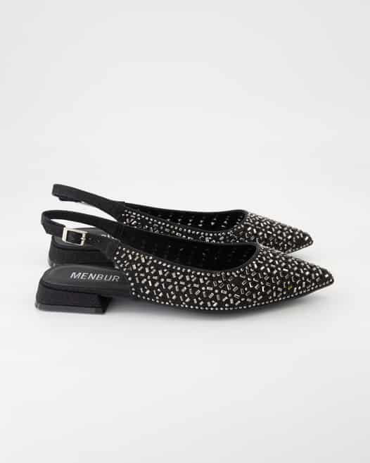Menbur 24725 Ballerinas in Schwarz