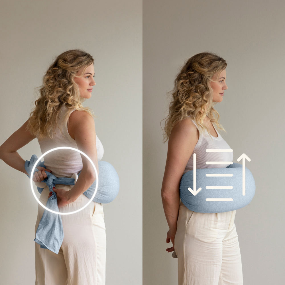 Køb bbhugme Blue/Melange Ammepude