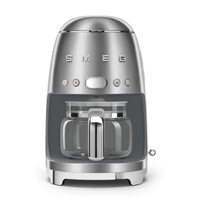 SMEG Filter-Kaffeemaschine 50's Retro Style DCF02SSEU silber