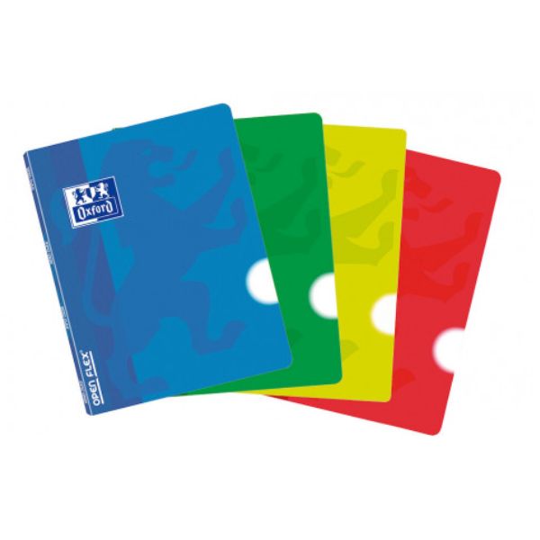 Oxford Caderno Agrafado A5 Classic Openflex Liso 48 Fls Liso Sortido 1 Un.