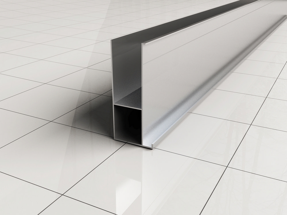 Mueller aluminium verbredingsprofiel voor douchecabines 3x202cm