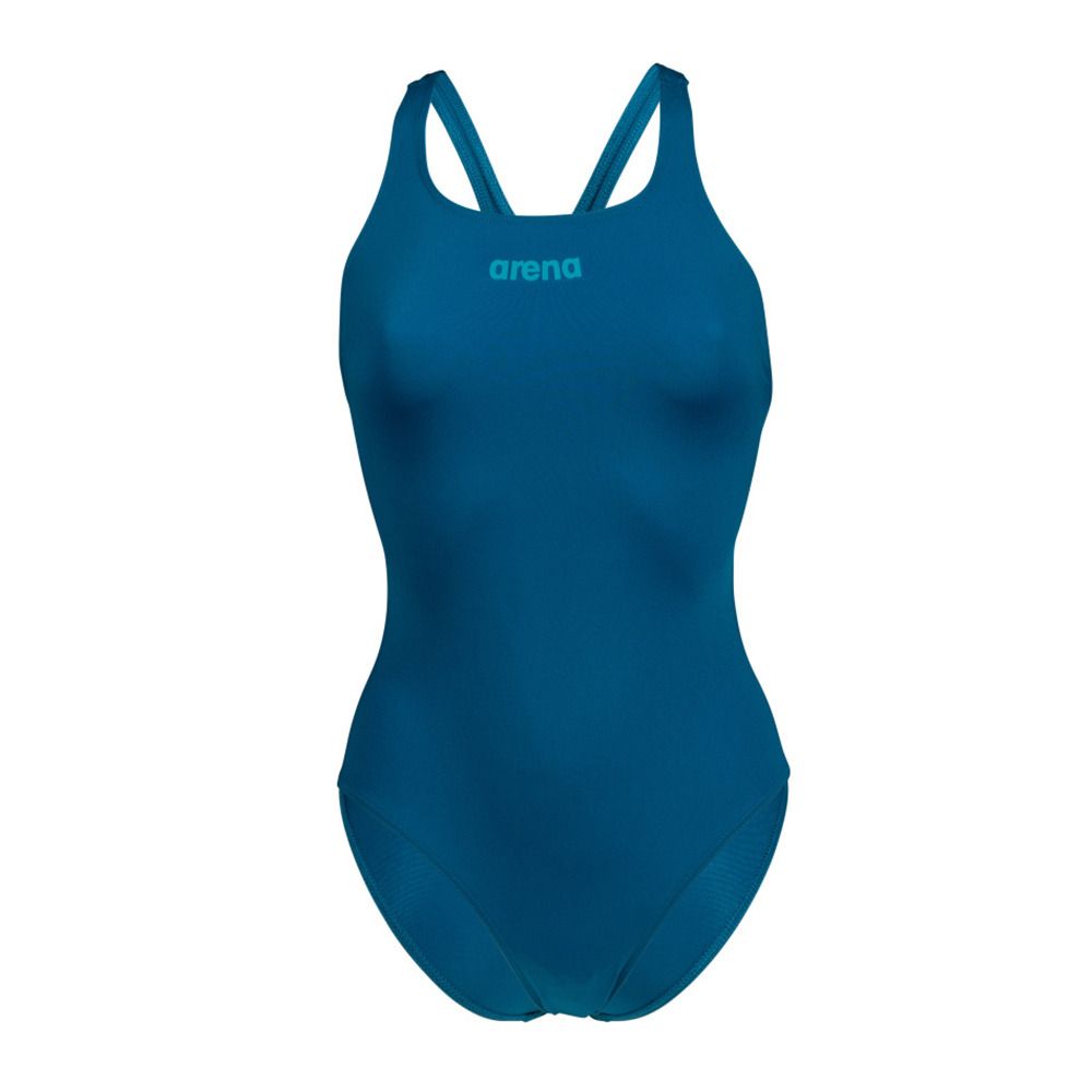 Arena TEAM SWIM PRO SOLID - Maillot de bain 1 pièce Femme blue cosmo