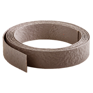Ecolat borderrand opgerold 10m x 14cm x 0,7cm bruin