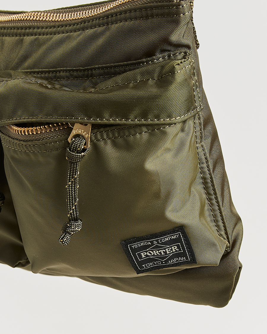 Porter-Yoshida & Co. Force Small Shoulder Bag Olive Drab