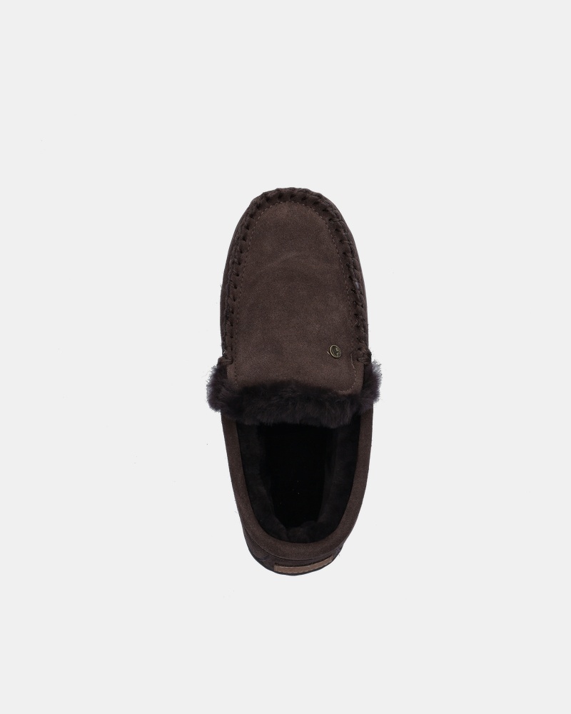 Warmbat Australia Grizzly Pantoffels  - bruin