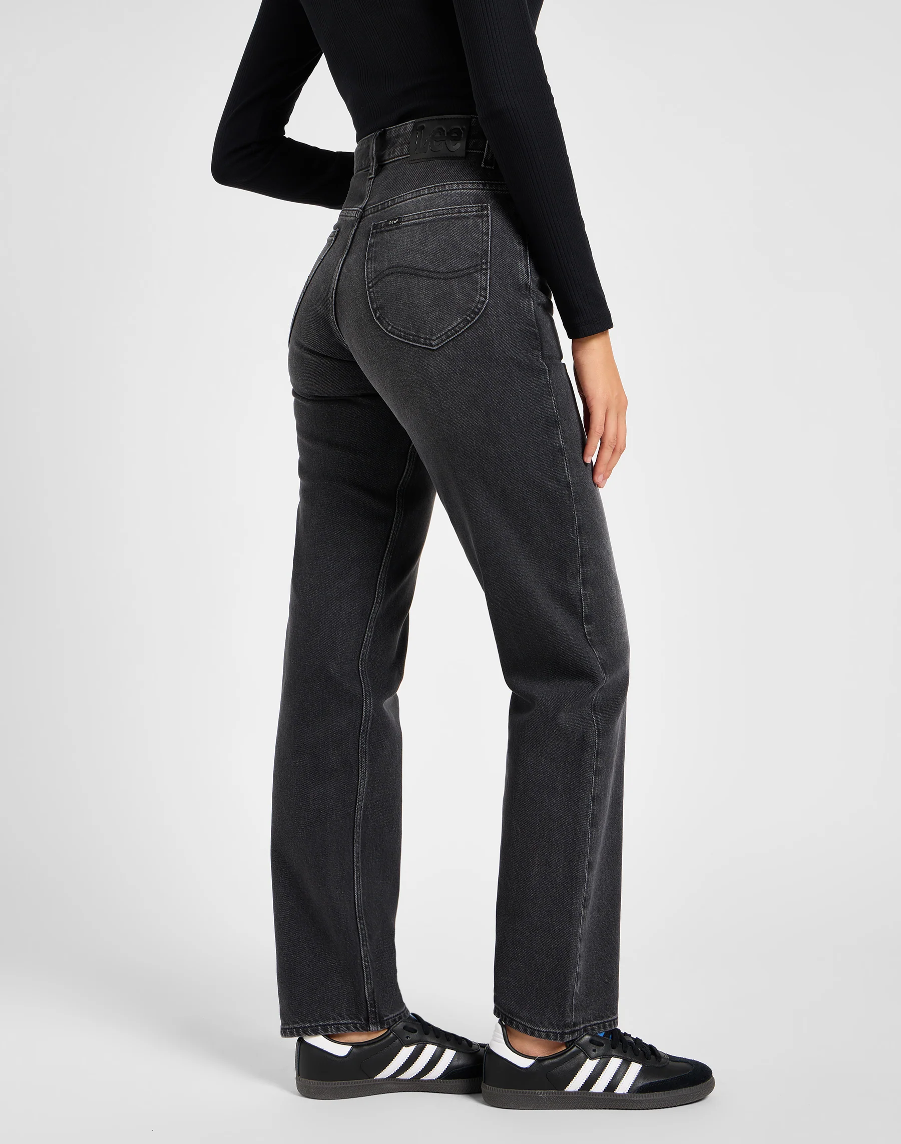 Lee  Rider Classic jeans - Charred Black