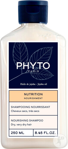 Phyto Paris Nutrition Shampoing Nourrissant Cheveux Secs/Très Secs 250ml