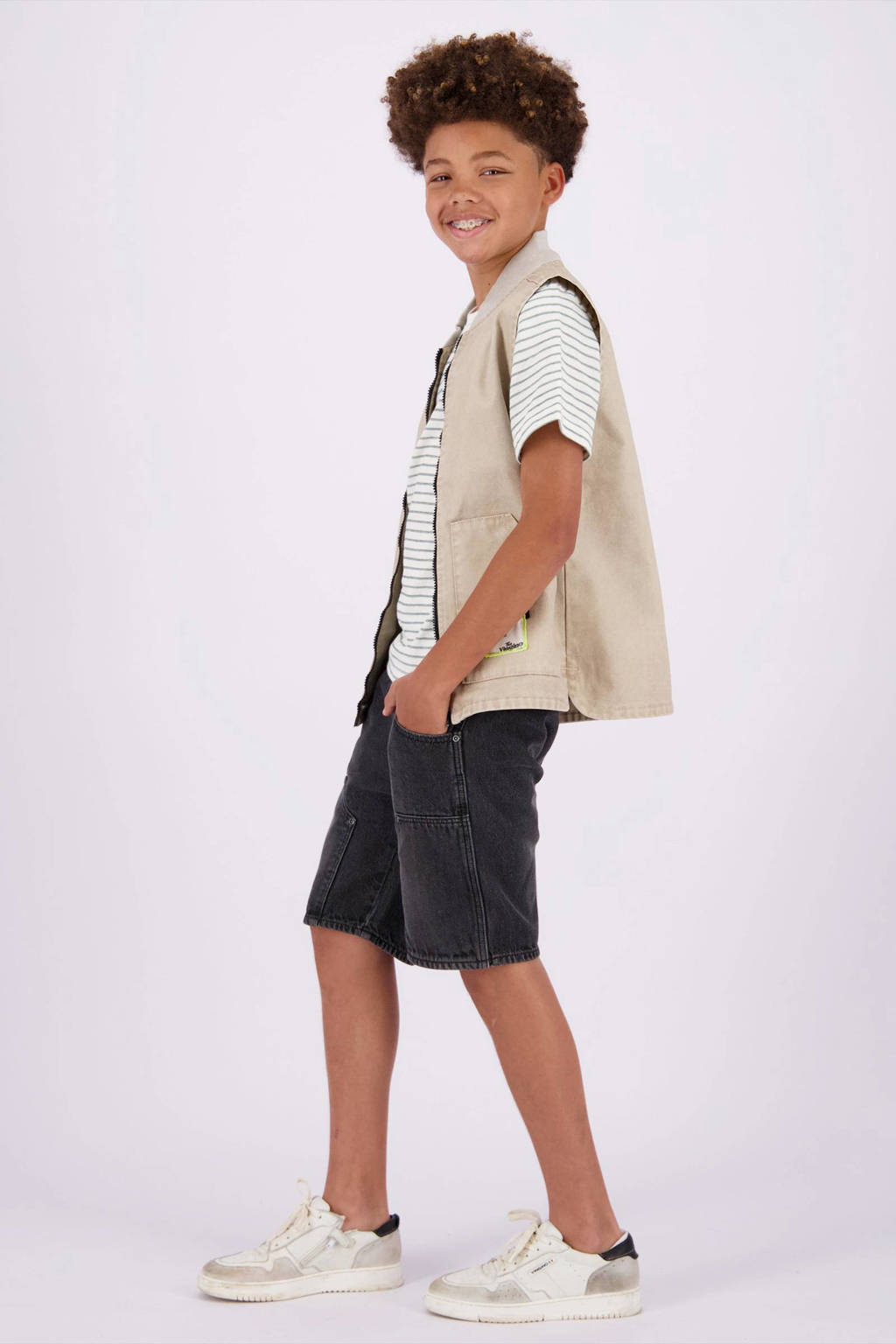 Vingino denim short Cabrini black denim