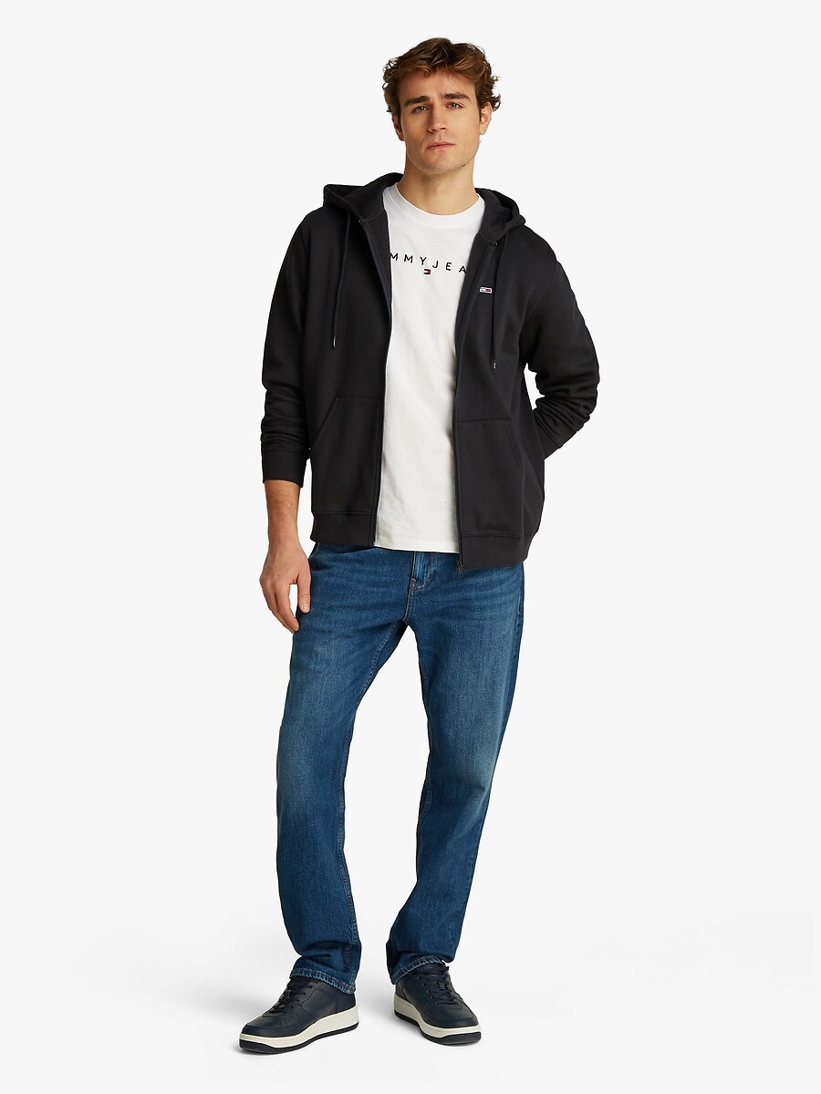 TOMMY JEANS<br>Moletom com zíper