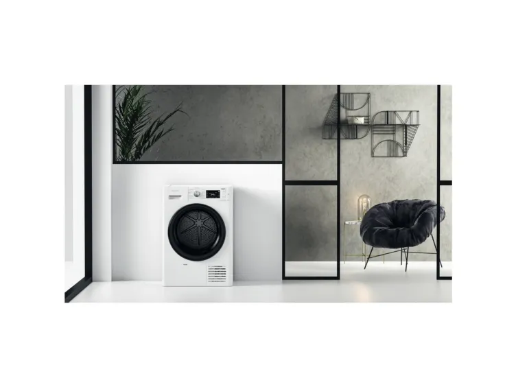 Whirlpool FFT M22 9X2B EE - Tørremaskine - bredde: 59.5 cm - dybde: 64.9 cm - højde: 84.9 cm - frontbetjening - hvid