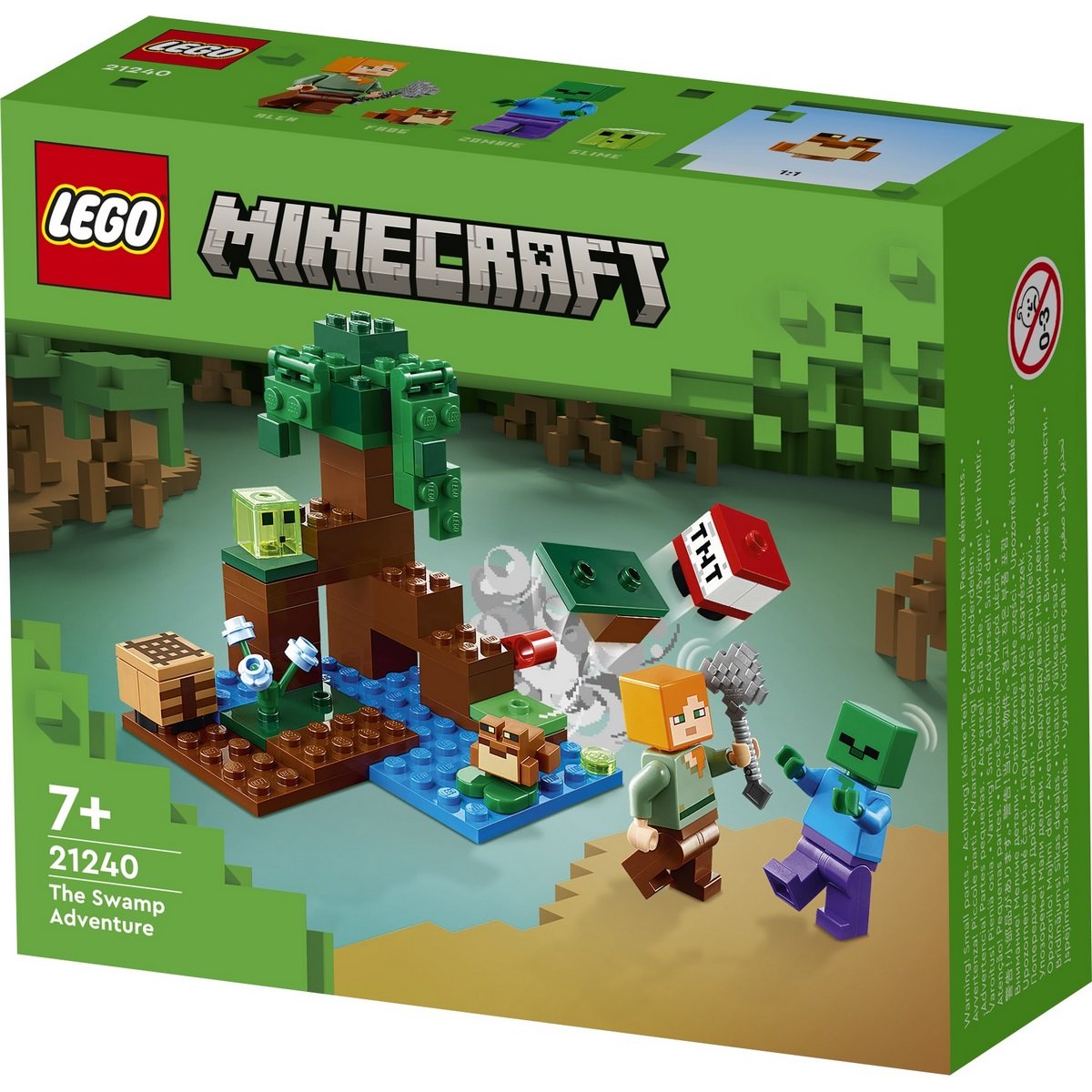 Aventure dans le marais Lego Minecraft 21240