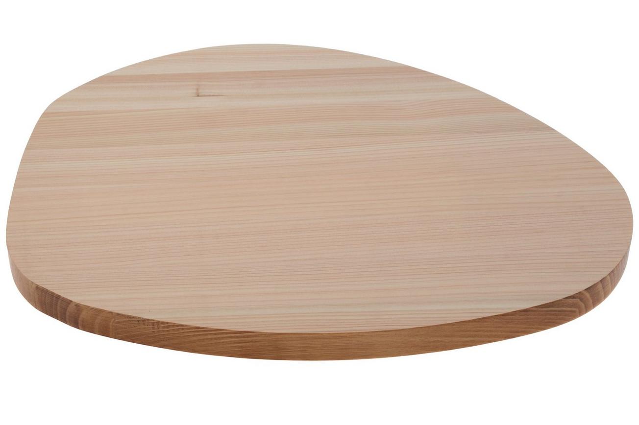 Kai Shun Hinoki Oval Cutting Board Size M, snijplank Hinokihout, 32 cm x 22 cm