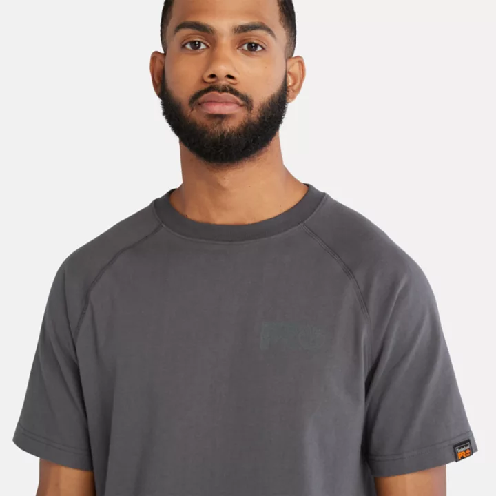 T-shirt à logo réfléchissant Timberland PRO Core pour homme en gris foncé