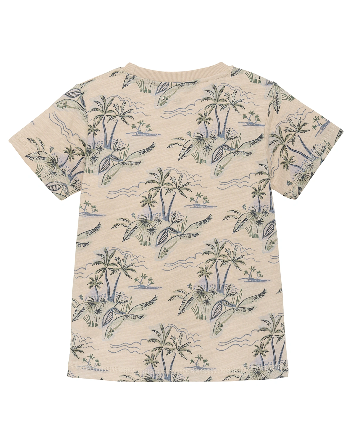 T-Shirt PALMS in cement