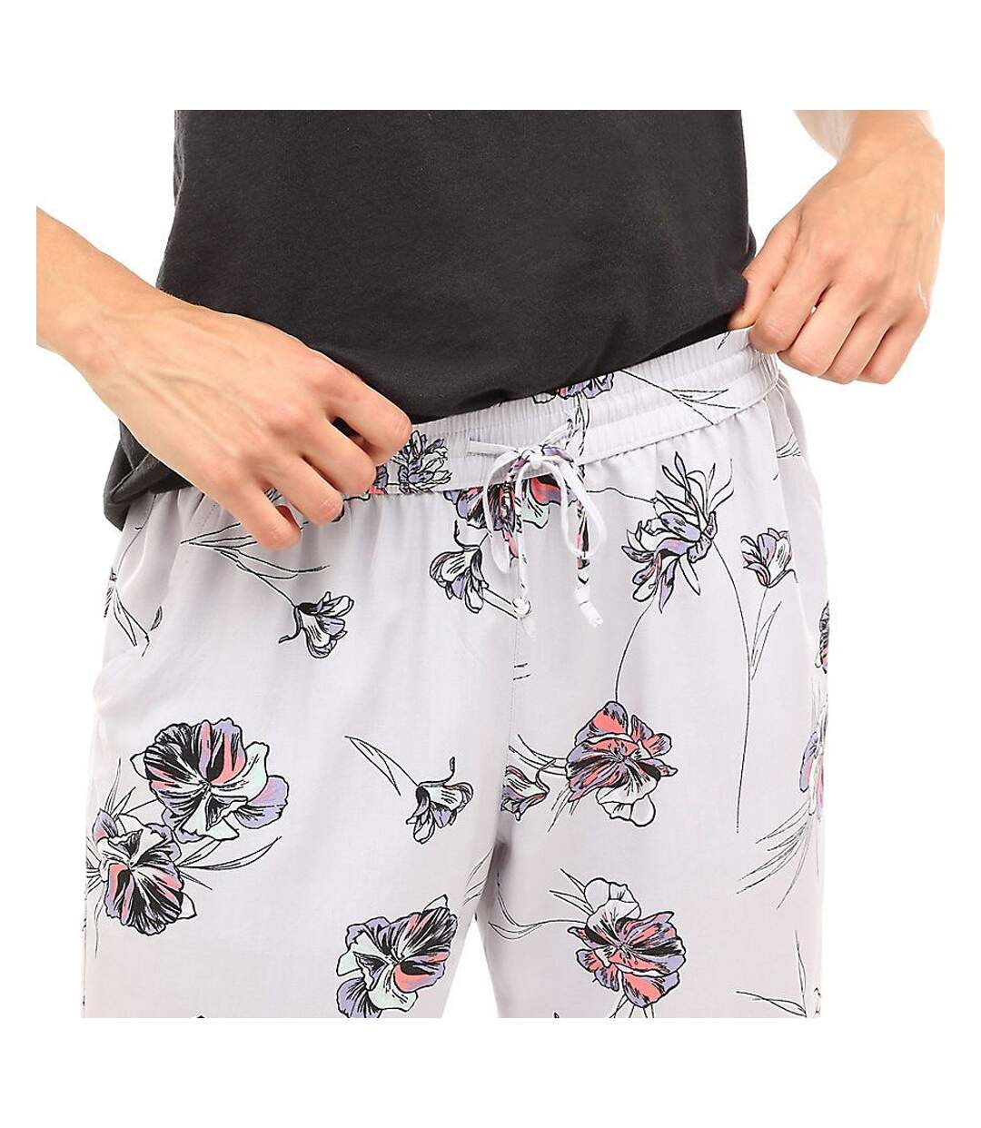 Pantalon Mauve à fleurs Femme Vans Avalon