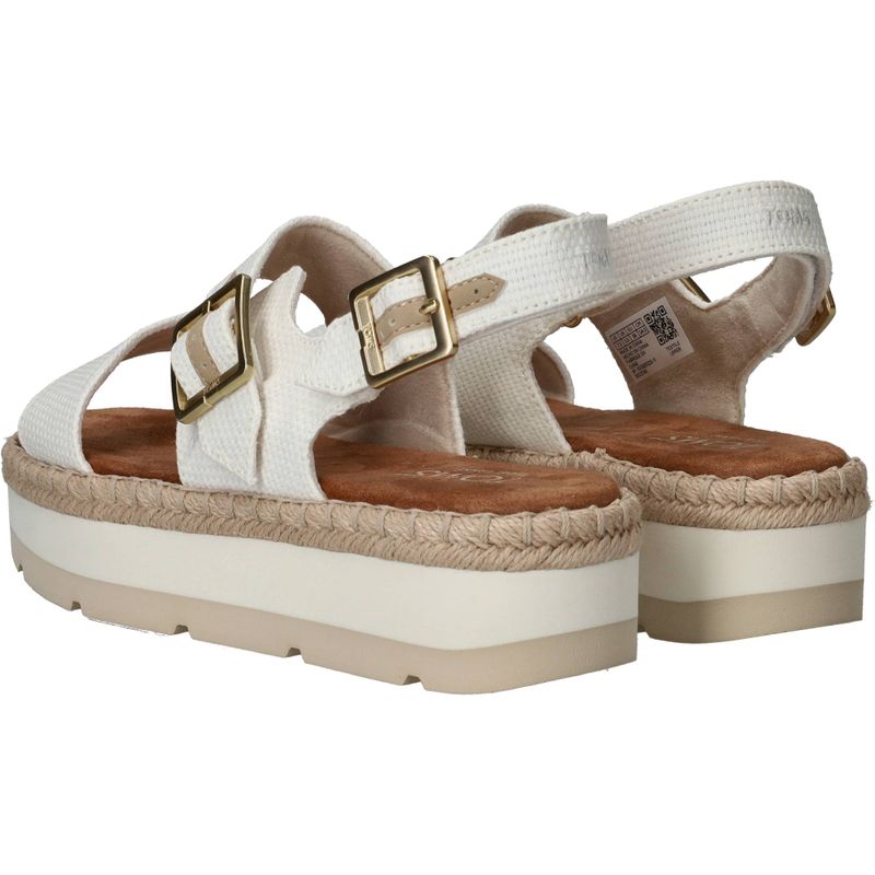 Toms Giana Sandalen Wit Dames