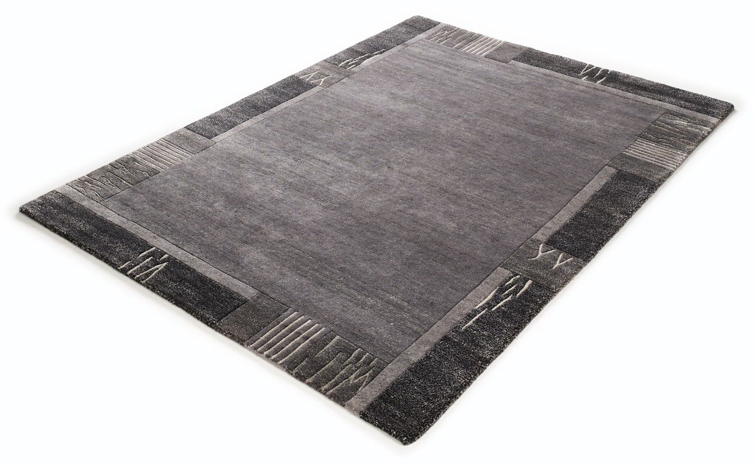Teppich BARUM PL003 dk-grau