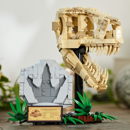 LEGO Jurassic World Dinosaurfossiler: T. Rex-Kranium - 76964