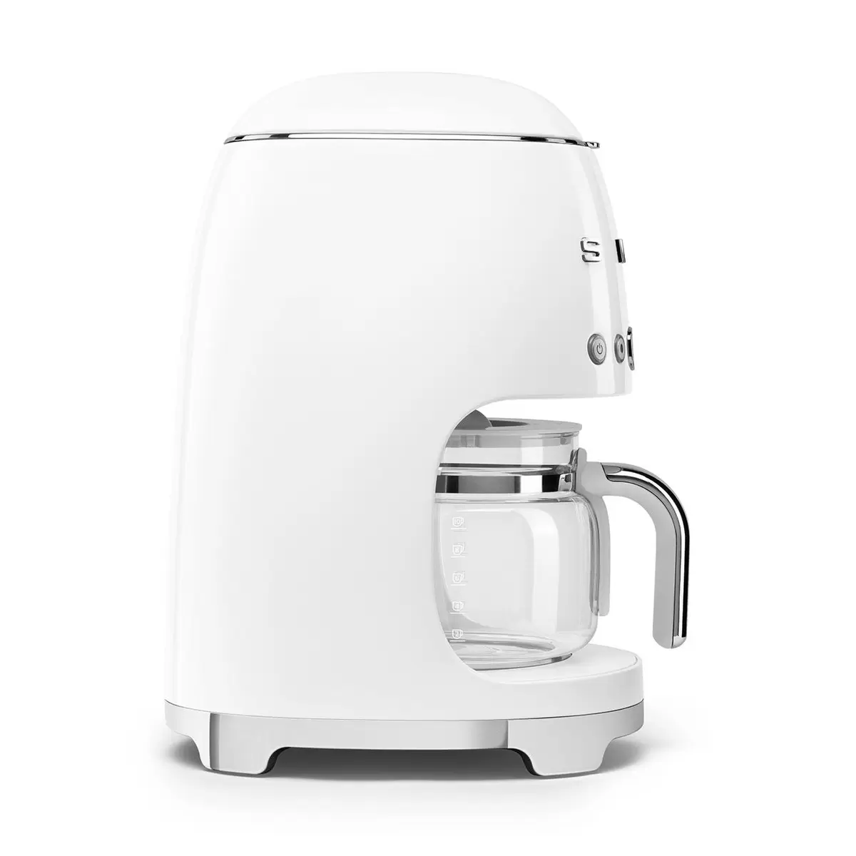 Filterkaffeemaschine Smeg 50's Style DCF02WHEU weiss