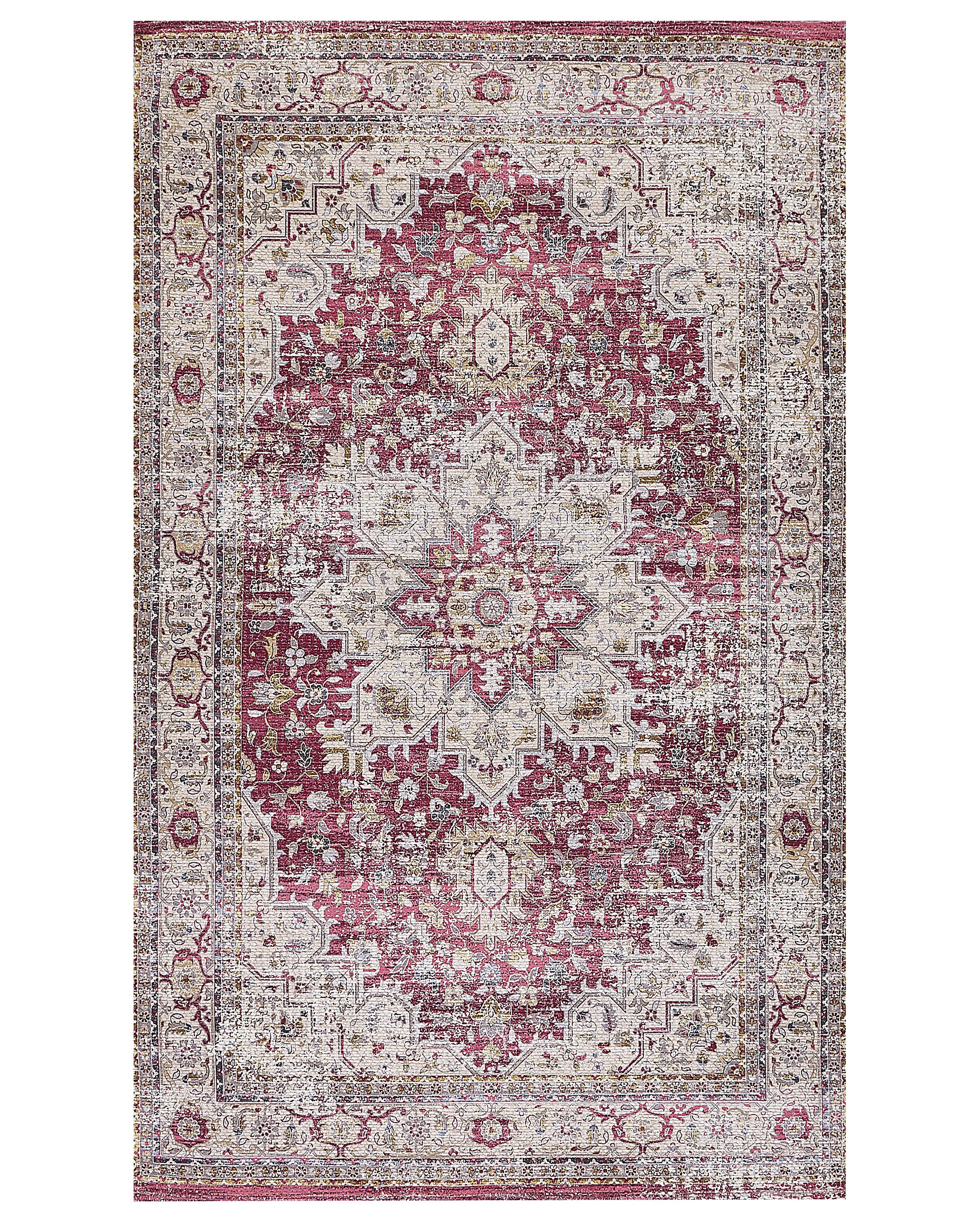 Vloerkleed ARHAVI Rood 150 x 230 cm