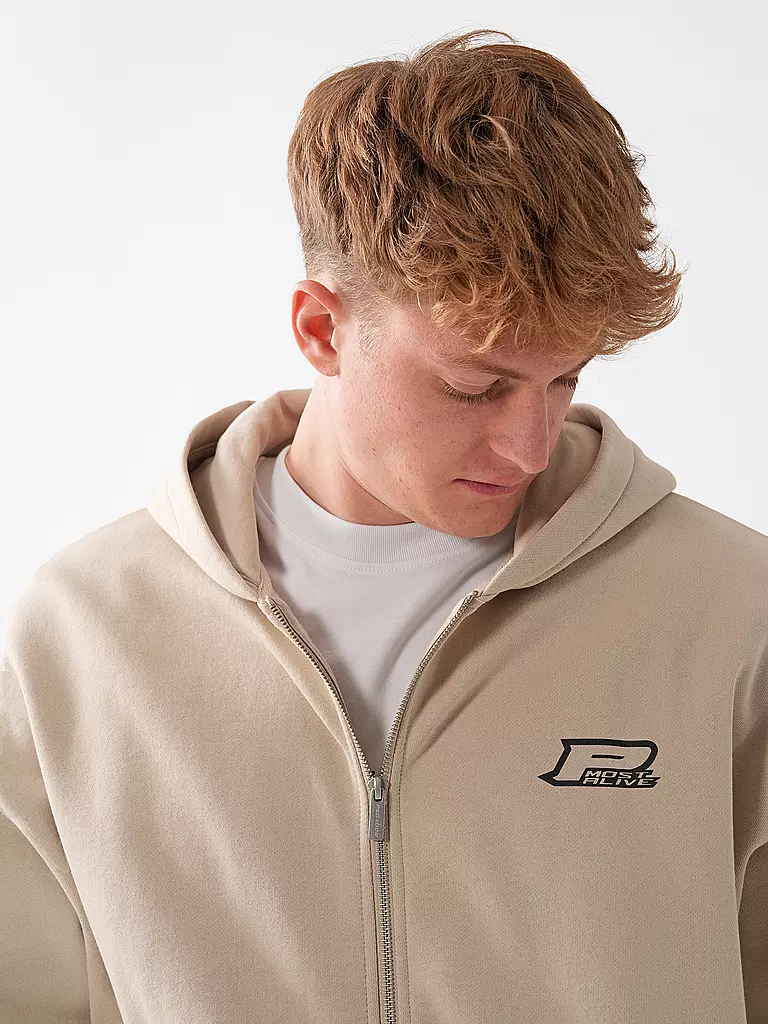 PEGADOR Sweatjacke FOX  beige