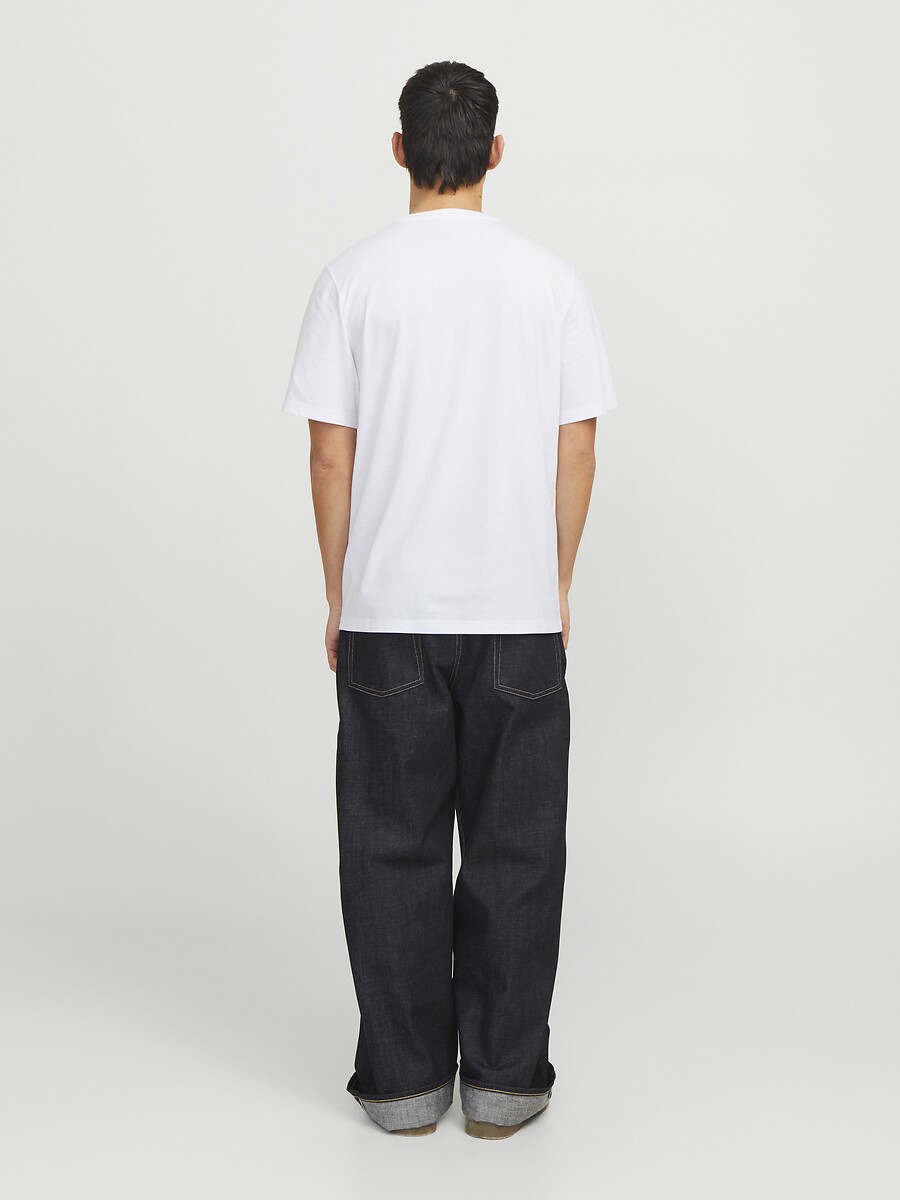 JACK & JONES<br>Camiseta reta com logotipo