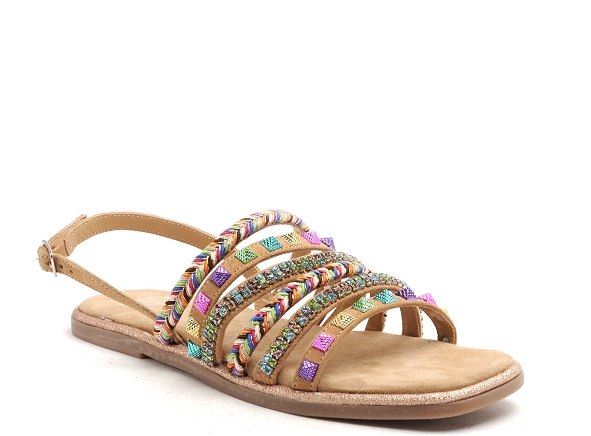Studio mode nu pieds plats femme anse iz3301 beige