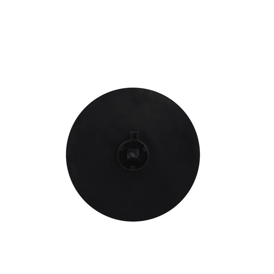 Wandklok Licola - Zwart - Ø59cm