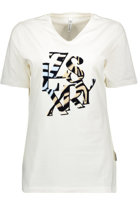 Zoso ecru dames t-shirt