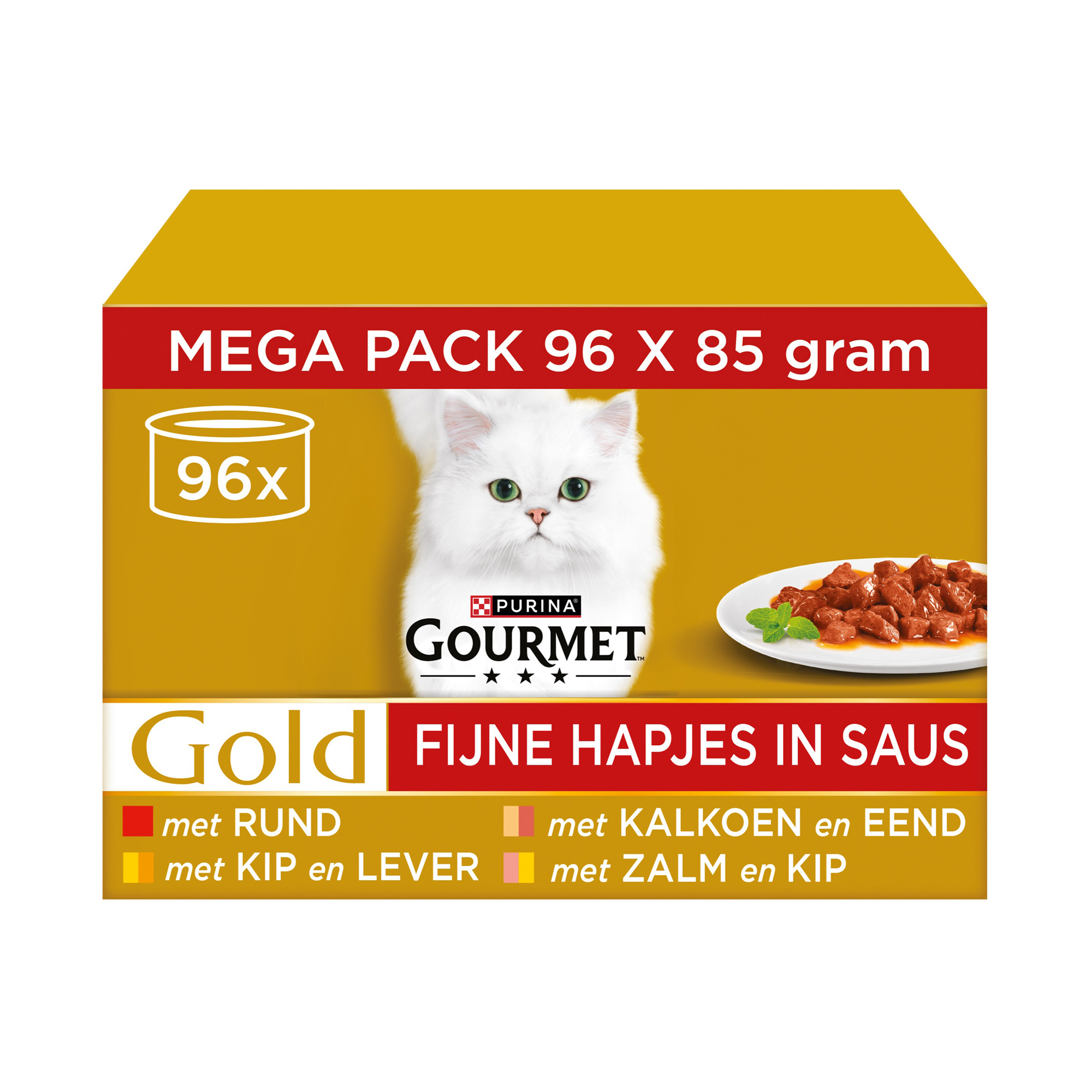 Gourmet Gold Fijne Hapjes in Saus - Mix