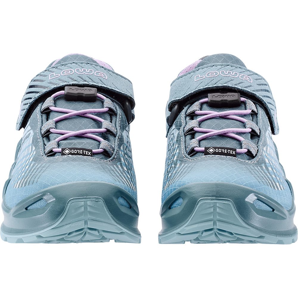 LOWA Merger GORE-TEX® LO VC JR Wanderschuhe Kinder eisblau