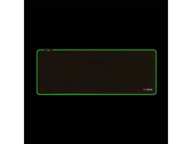 SAVIO GAMING Turbo Dynamic - Musemåtte - LED Edition - størrelse XL