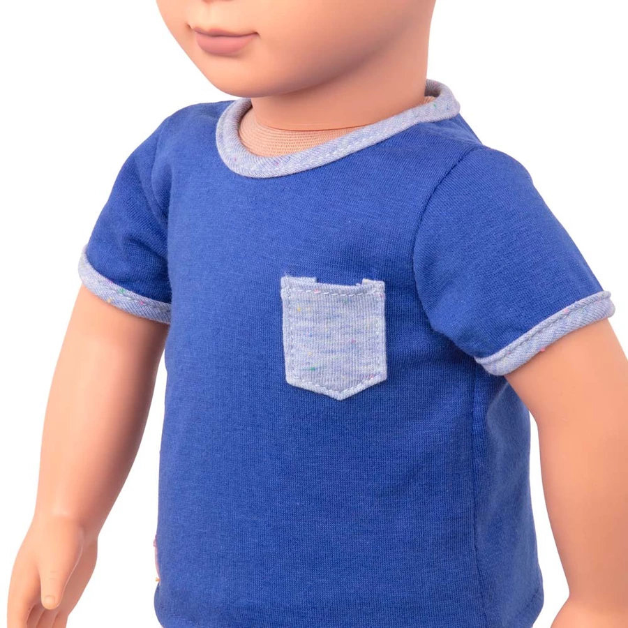 Our Generation Deluxe Outfit Beach Boy Junge für 46 cm Puppen Mehrfarbig
