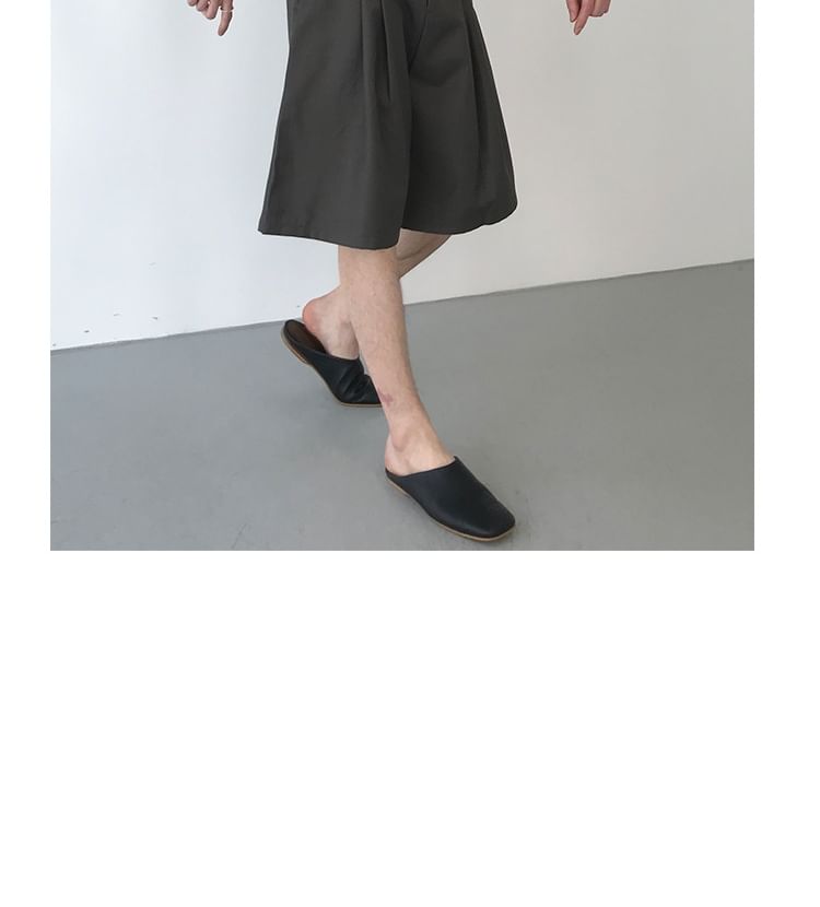 Double White - Hoge taille effen korte jurk