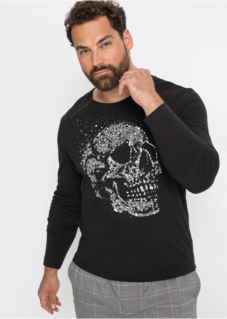 T-shirt manches longues, Slim Fit