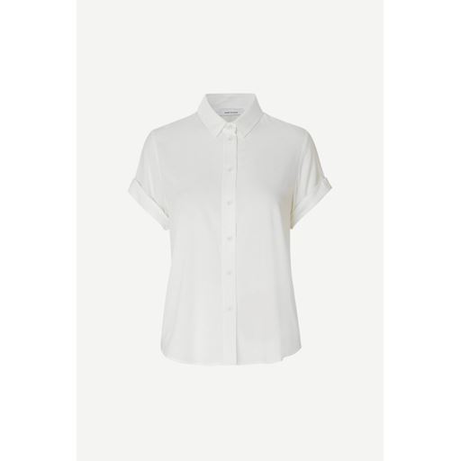 Samsøe Samsøe Majan Kortærmet Skjorte, Clear Cream, XS