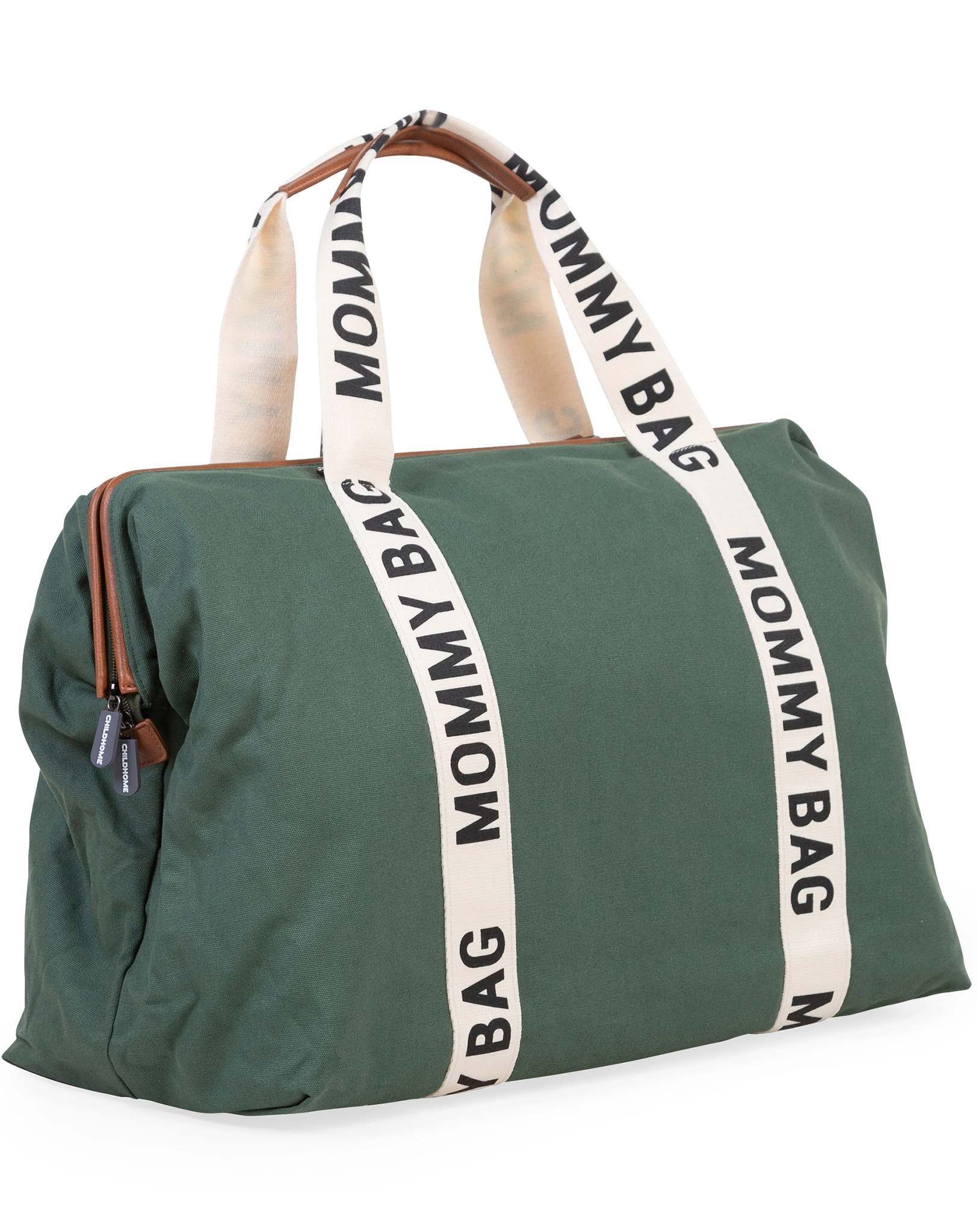 Canvas-Wickeltasche MOMMY BAG SIG (55x35x40) in green
