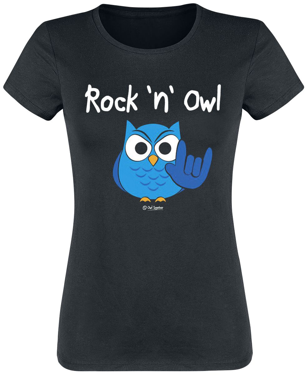 Rock 'n' Owl | Tierisch T-Shirt Manches courtes