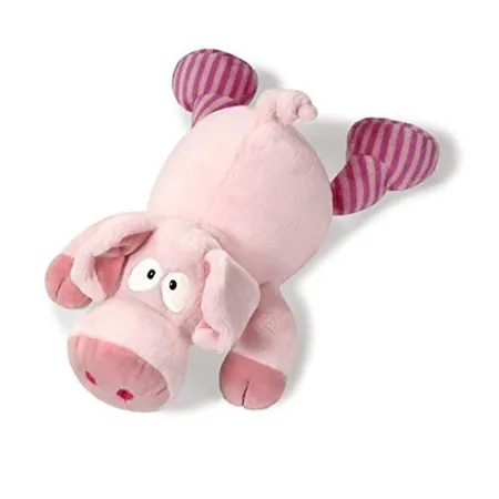 NICI Liegendes Schwein aus Plüsch, 20 cm