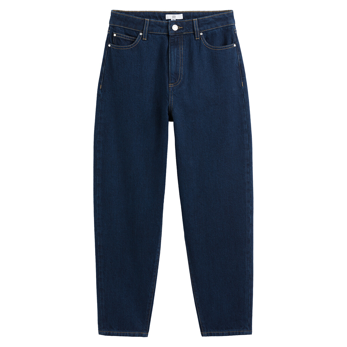 COLEÇÃO LA REDOUTE<br>Calça jeans mom, cintura alta
