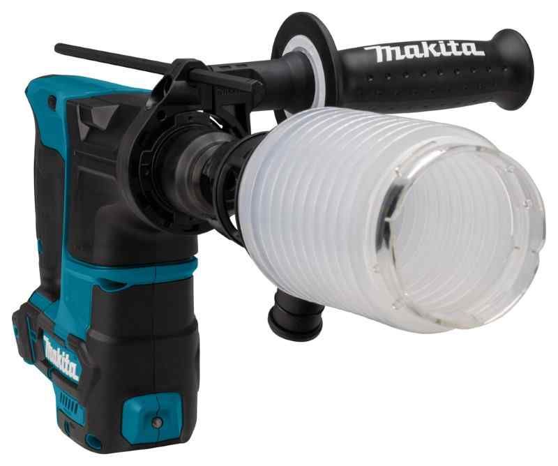Makita HR166DSMJ 12V Max Boorhamer set (2x4.0Ah) in Mbox met stofafzuiging