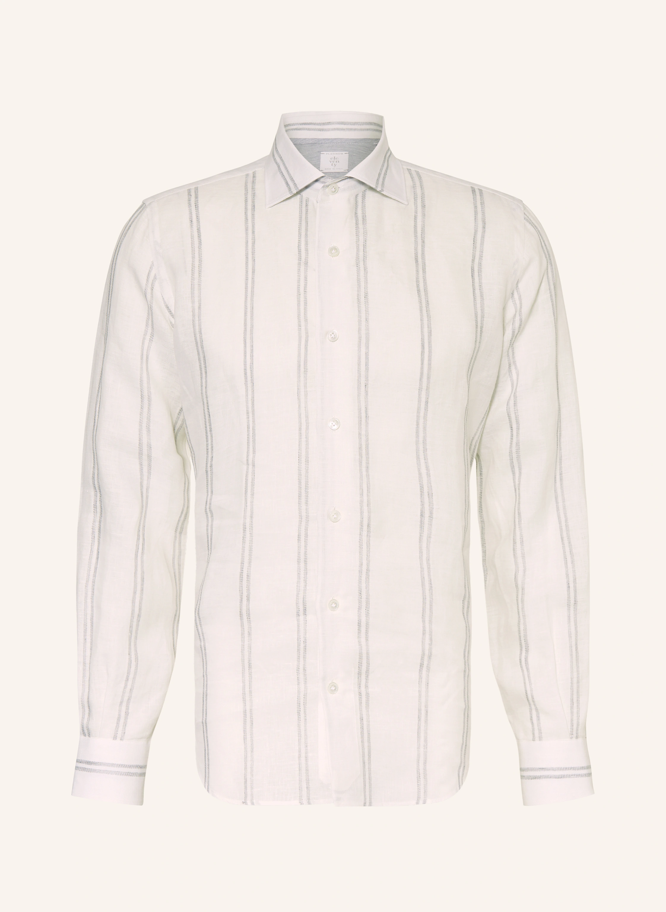 eleventy Leinenhemd Slim Fit