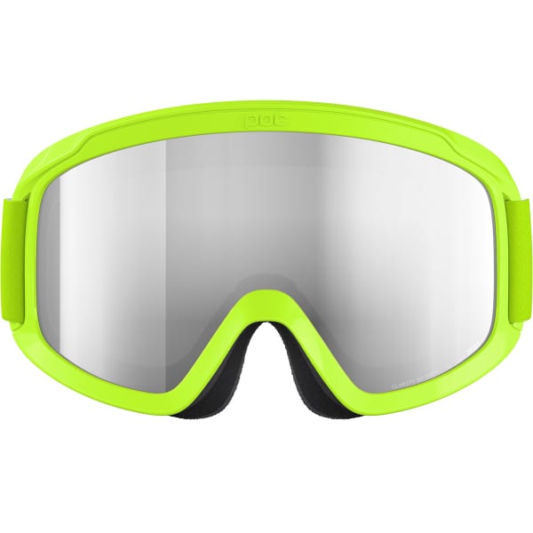 Masque de ski POC POCITO OPSIN FLUORESCENT YELLOW/GREEN/PARTLY SUNNY SILVER