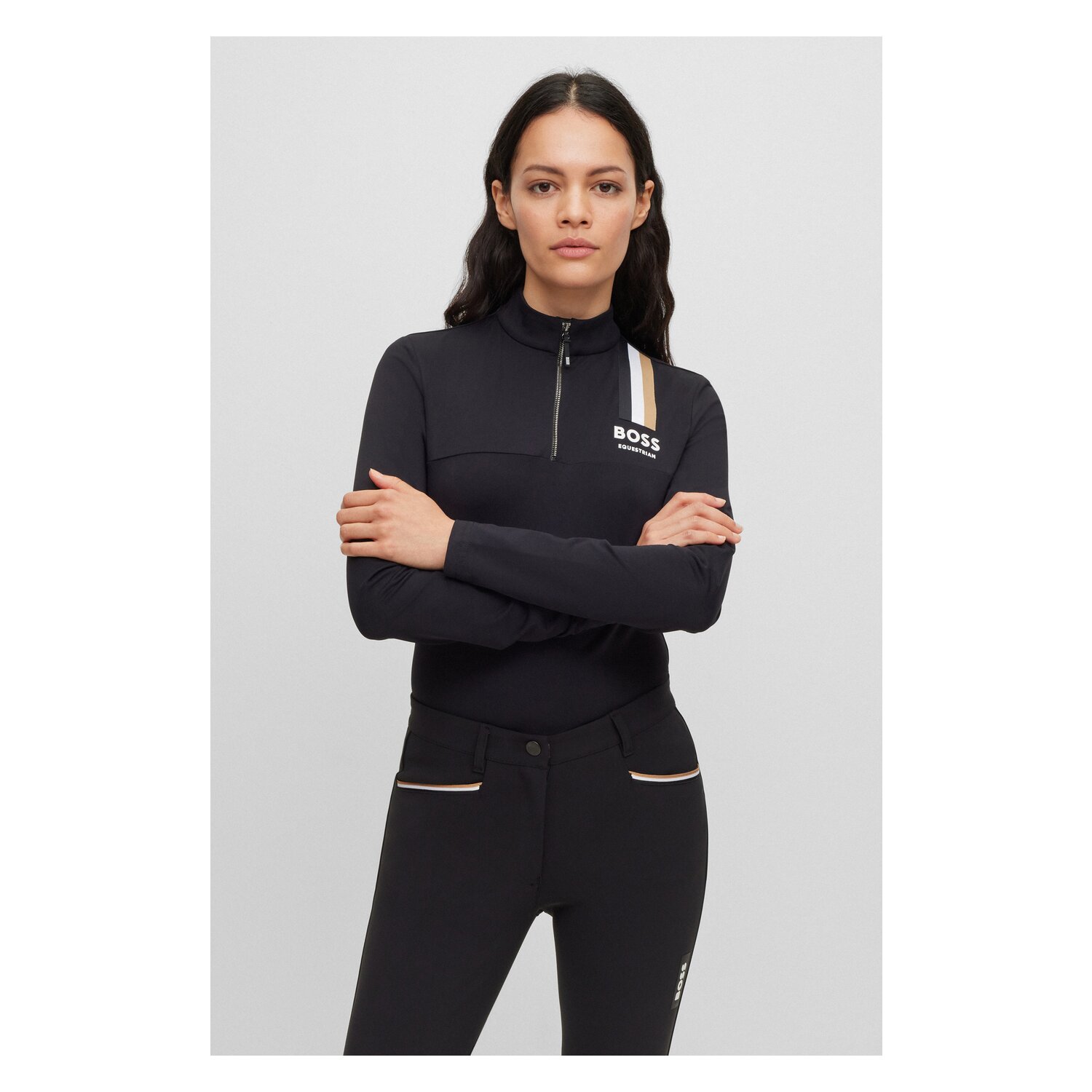 BOSS EQUESTRIAN Trainingsshirt Lia - black