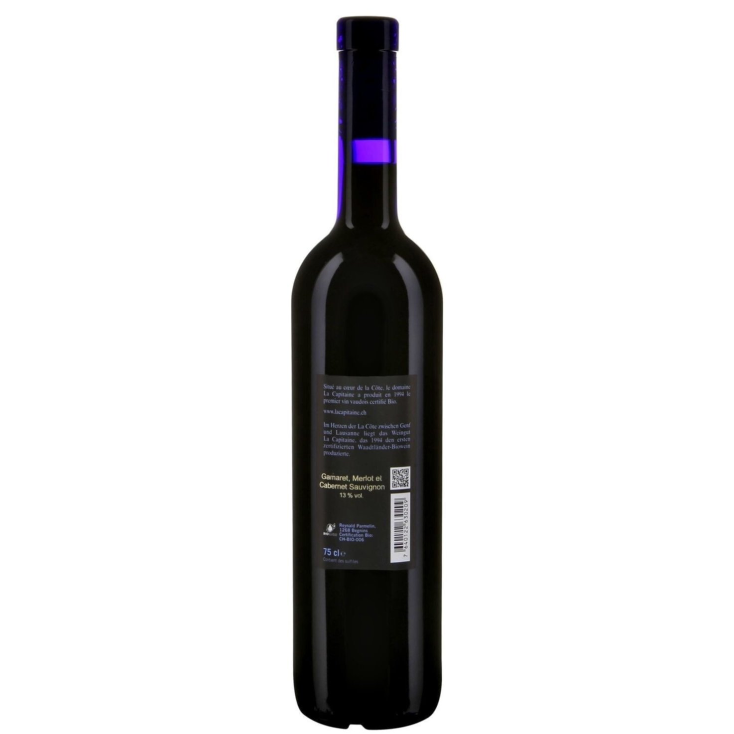 Naturaplan Bio La Côte AOC Cuvée Noble Rouge Capitaine -75cl